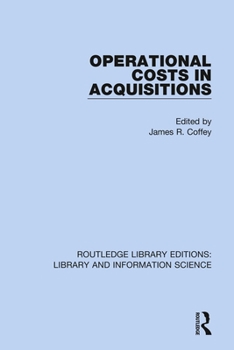 Hardcover Operational Costs in Acquisitions Book
