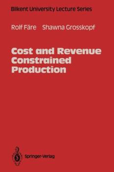 Paperback Cost and Revenue Constrained Production Book