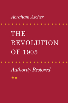 Paperback Revolution of 1905: Authority Restored Book