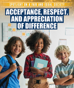 Library Binding Acceptance, Respect, and Appreciation of Difference Book