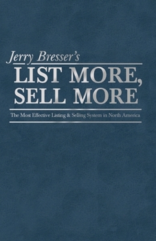 Paperback Jerry Bresser's List More, Sell More Book