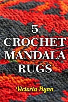 Paperback 5 Crochet Mandala Rugs Book