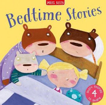 Hardcover Bedtime Stories-4 Classic Fairy Tales including Goldilocks and the Three Bears, Little Red Riding Hood, Puss in Boots and The Three Little Pigs Book