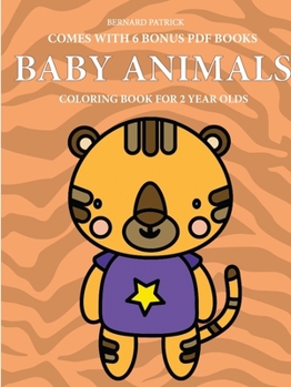 Paperback Coloring Book for 2 Year Olds (Baby Animals) Book