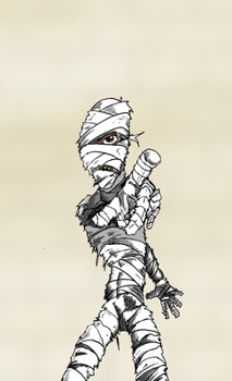 Hardcover Wrath of the Mummy Journal Book