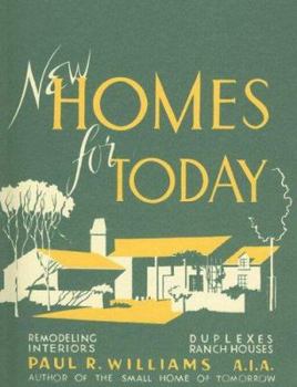 Paperback New Homes for Today Book