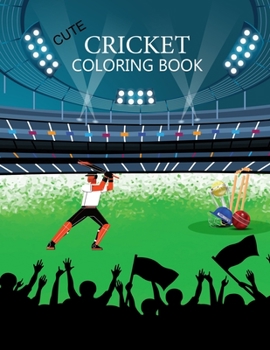 Paperback Cute Cricket Coloring Book: Cricket Coloring Book