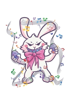 Funny Easter Bunny Notebook: Lined Paper Journal 6x9 - 120 Pages