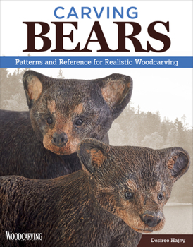 Paperback Carving Bears: Patterns and Reference for Realistic Woodcarving Book