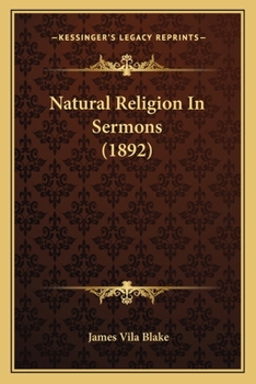Paperback Natural Religion In Sermons (1892) Book