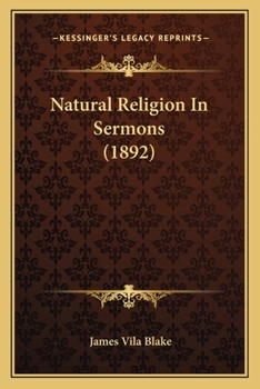 Paperback Natural Religion In Sermons (1892) Book