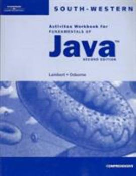 Paperback Activities Workbook for Fundamentals of Java: Comprehensive, 2nd Book