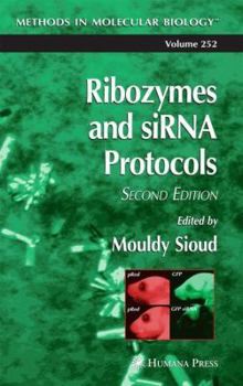 Hardcover Ribozymes and SiRNA Protocols Book