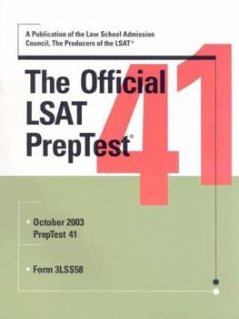 Paperback The Official LSAT Preptest Book