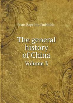 Paperback The general history of China Volume 3 Book