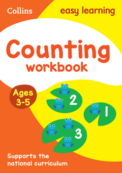 Paperback Counting Workbook: Ages 3-5 Book