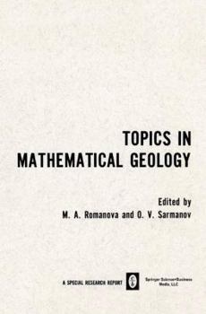 Paperback Topics in Mathematical Geology Book
