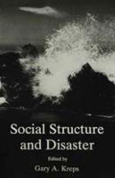 Hardcover Social Structure & Disaster Book