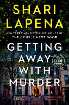 Paperback Getting Away with Murder [Large Print] Book