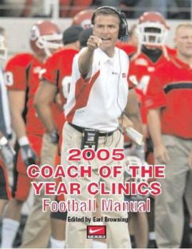 Paperback 2005 Coach of the Year Clinics Football Manual Book