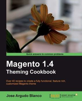 Paperback Magento 1.4 Theming Cookbook Book