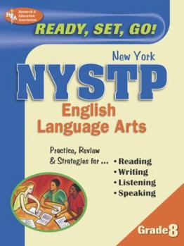 Paperback NY-NYSTP English Language Arts 8th Grade Book
