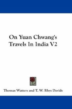 Paperback On Yuan Chwang's Travels In India V2 Book