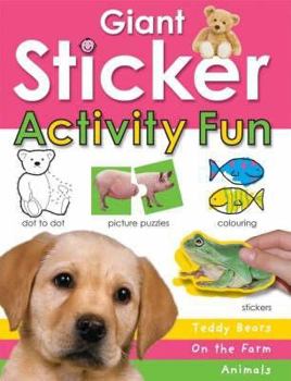 Hardcover Giant Sticker Activity Book for Girls (Giant Sticker Activity Book) (Giant Sticker Activity Book) Book