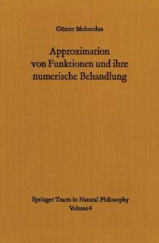 Hardcover Approximation Von Funktionen Und Ihre Numerische Behandlung [German] Book