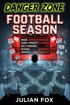 Paperback Danger Zone: Football Season Book
