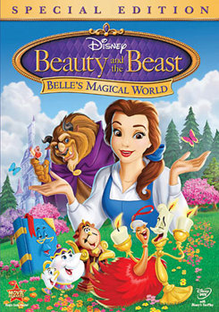 DVD Belle's Magical World Book