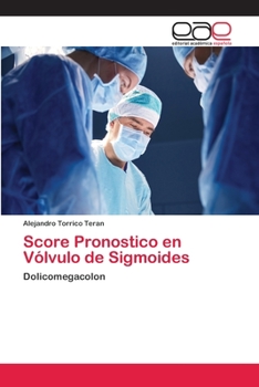 Paperback Score Pronostico en Vólvulo de Sigmoides [Spanish] Book