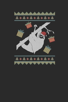 Ugly Christmas Sloth: Graph Paper Notebook (6" x 9" - 120 pages) ~ Christmas Themed Notebook for Daily Journal, Diary, and Gift