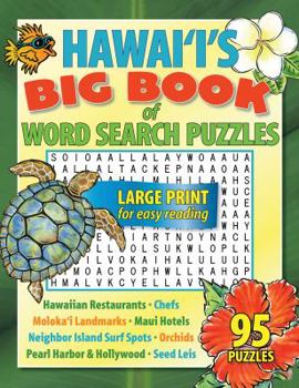 Paperback Hawaii's Big Book of Word Search Puzzles Book