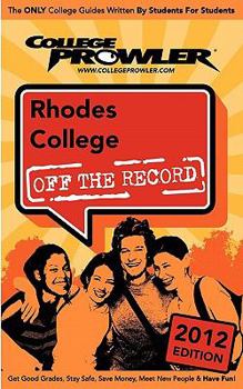 Paperback Rhodes College 2012: Off the Record Book