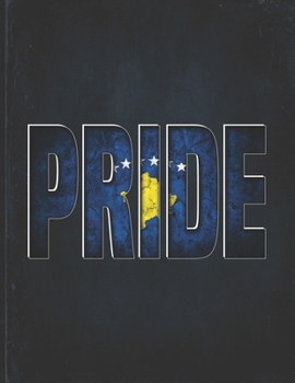 Pride: Kosovo Heritage Gift for Kosovan Coworker from Pristina  Undated Planner Daily Weekly Monthly Calendar Organizer Journal