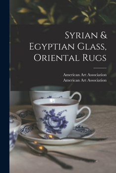 Paperback Syrian & Egyptian Glass, Oriental Rugs Book