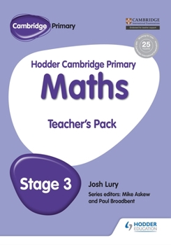 Paperback Hodder Cambridge Primary Maths Teacher's Pack 3 Book