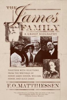 Paperback The James Family: A Group Biography Book
