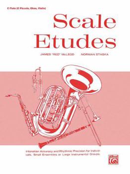 Paperback Scale Etudes C Flute C Piccolo, Oboe, Violin Book