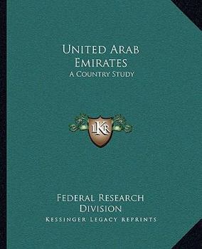 United Arab Emirates: A Country Study