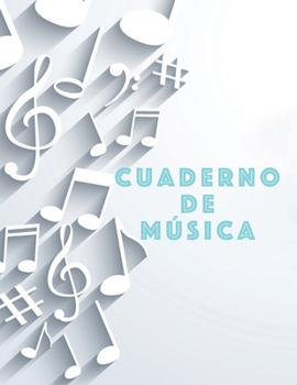 Cuaderno De Musica: Músicos Composición Libro Instrumento Manuscrito Personal Papel Piano Guitarra Estándar 13 Bastón Cuaderno grande / Diario Regalo ... Tapa blanda, Acabado mate (Spanish Edition)