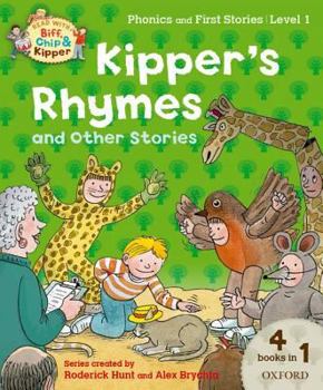 Paperback Oxford Reading Tree Read with Biff, Chip and Kipper: Level 1 Phonics and First Stories: Kipper's Rhymes and Other Stories Book