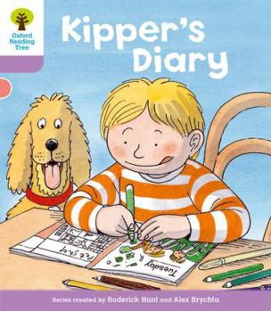 Paperback Oxford Reading Tree: Level 1+: First Sentences: Kipper's Diary Book