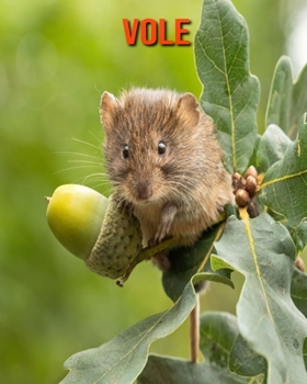 Paperback Vole: Beautiful Pictures & Interesting Facts Children Book About Vole Book