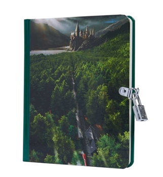 Hardcover Harry Potter: Hogwarts Express Lock & Key Diary Book