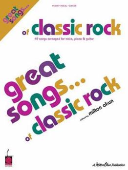 Paperback Great Songs of Classic Rock Book