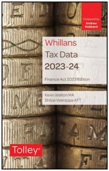 Spiral-bound Tolley's Tax Data 2023-24 (Finance Act edition) Book