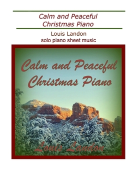 Paperback Calm and Peaceful Christmas Piano Book