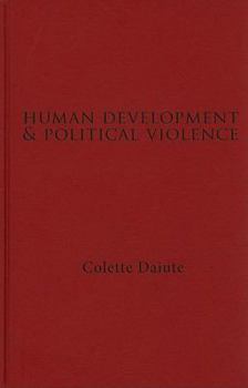 Hardcover Human Development and Political Violence Book